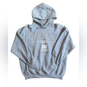 RARE! “JEFF BURTON” Cat x NASCAR Racing Hoodie size XL
